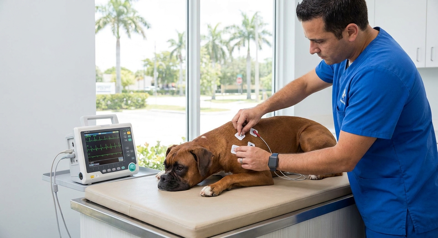 When Should Your Pet Get an ECG in Doral?