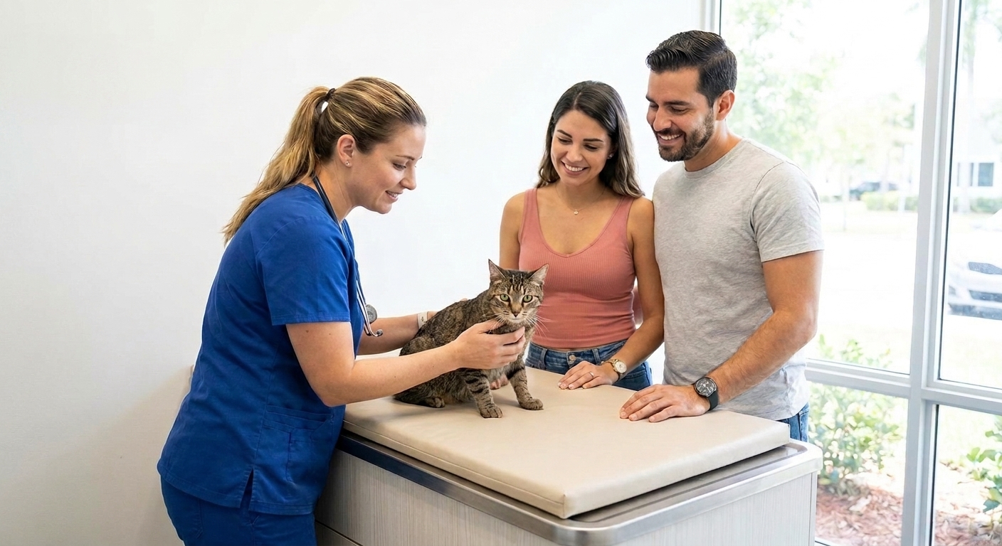 How Often Should Indoor Cats Have Wellness Exams in Doral?
